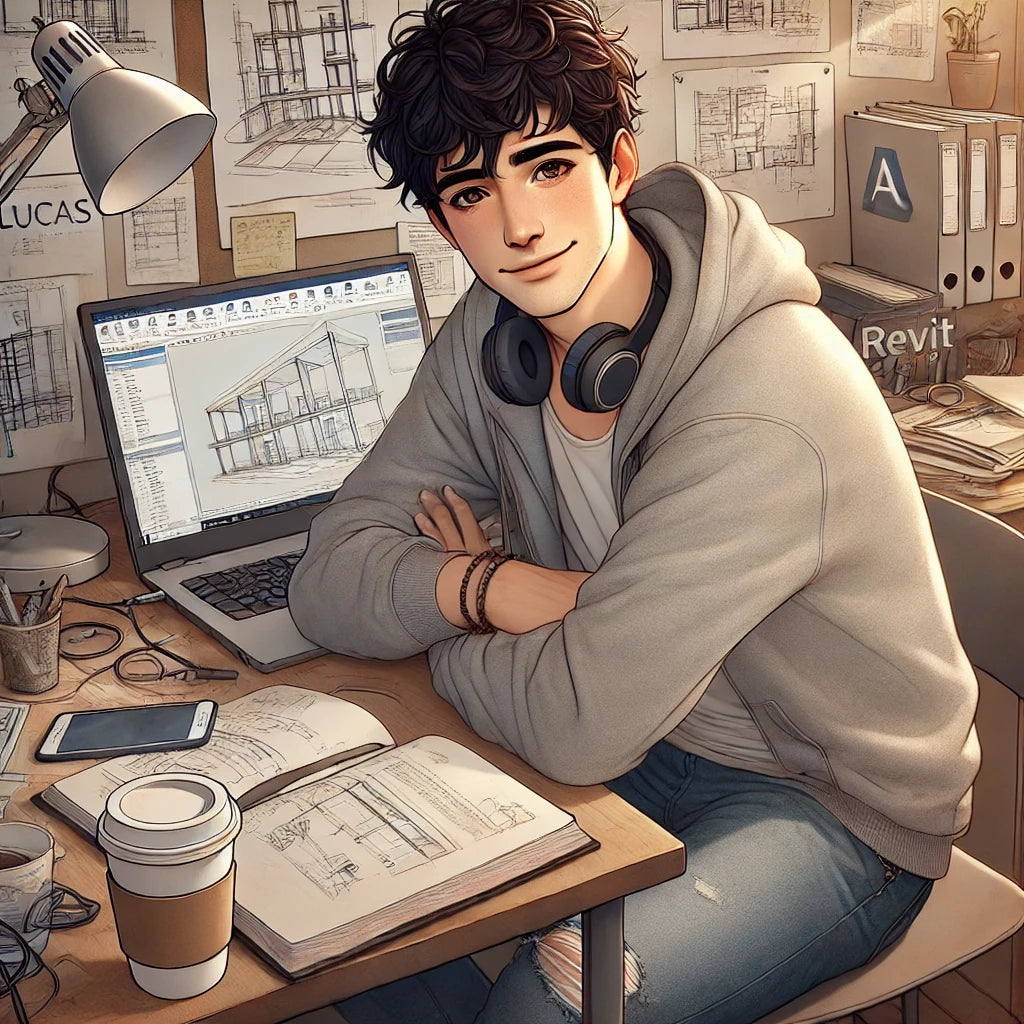 DALL·E 2025-06-23 12.40.38 - A digital illustration of a young male engineering student named Lucas. He has slightly messy dark hair, wears a gray hoodie and jeans, and sits at a .webp__PID:b74c4f1b-d723-46c3-ba22-041443858bf2